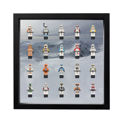 Display Frame for LEGO® Star Wars™ figures - MF_0012