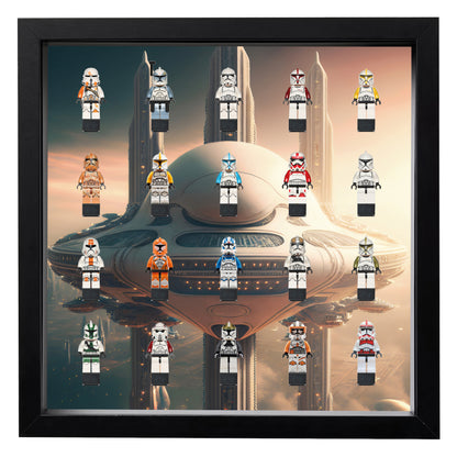 Display Frame for LEGO® Star Wars™ figures - MF_0015