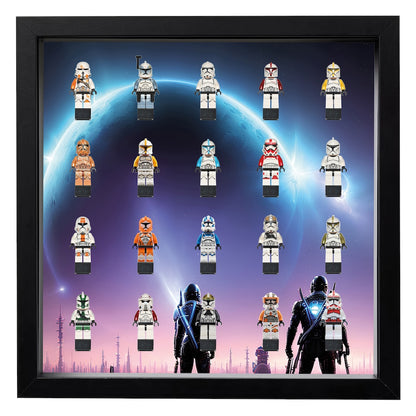 Display Frame for LEGO® Star Wars™ figures - MF_0018