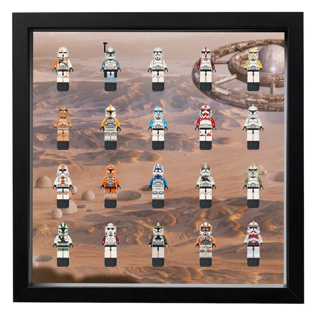 Display Frame for LEGO® Star Wars™ figures - MF_0019