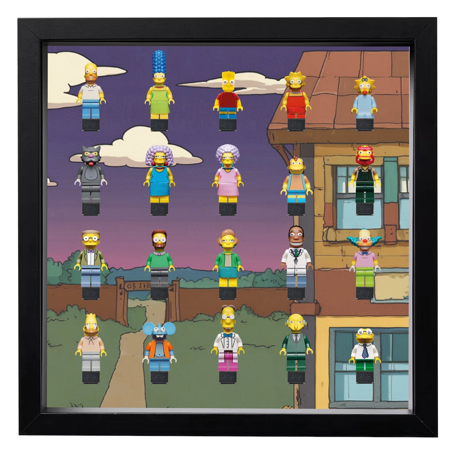 Display Frame for LEGO® The Simpsons™ figures - MF_0039