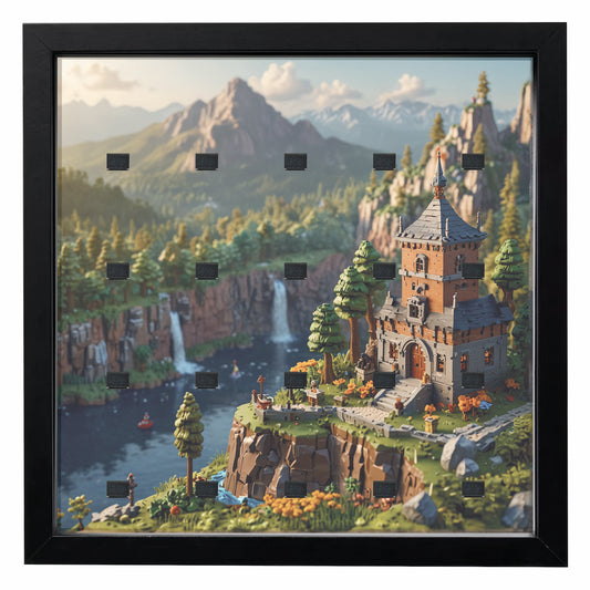 Display Frame for LEGO® Knight / Castle figures - MF_0085