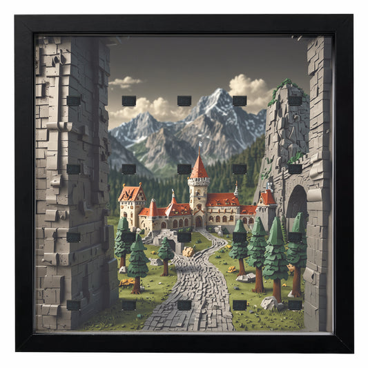 Bilderrahmen für LEGO® Ritter / Castle Figuren - MF_0090